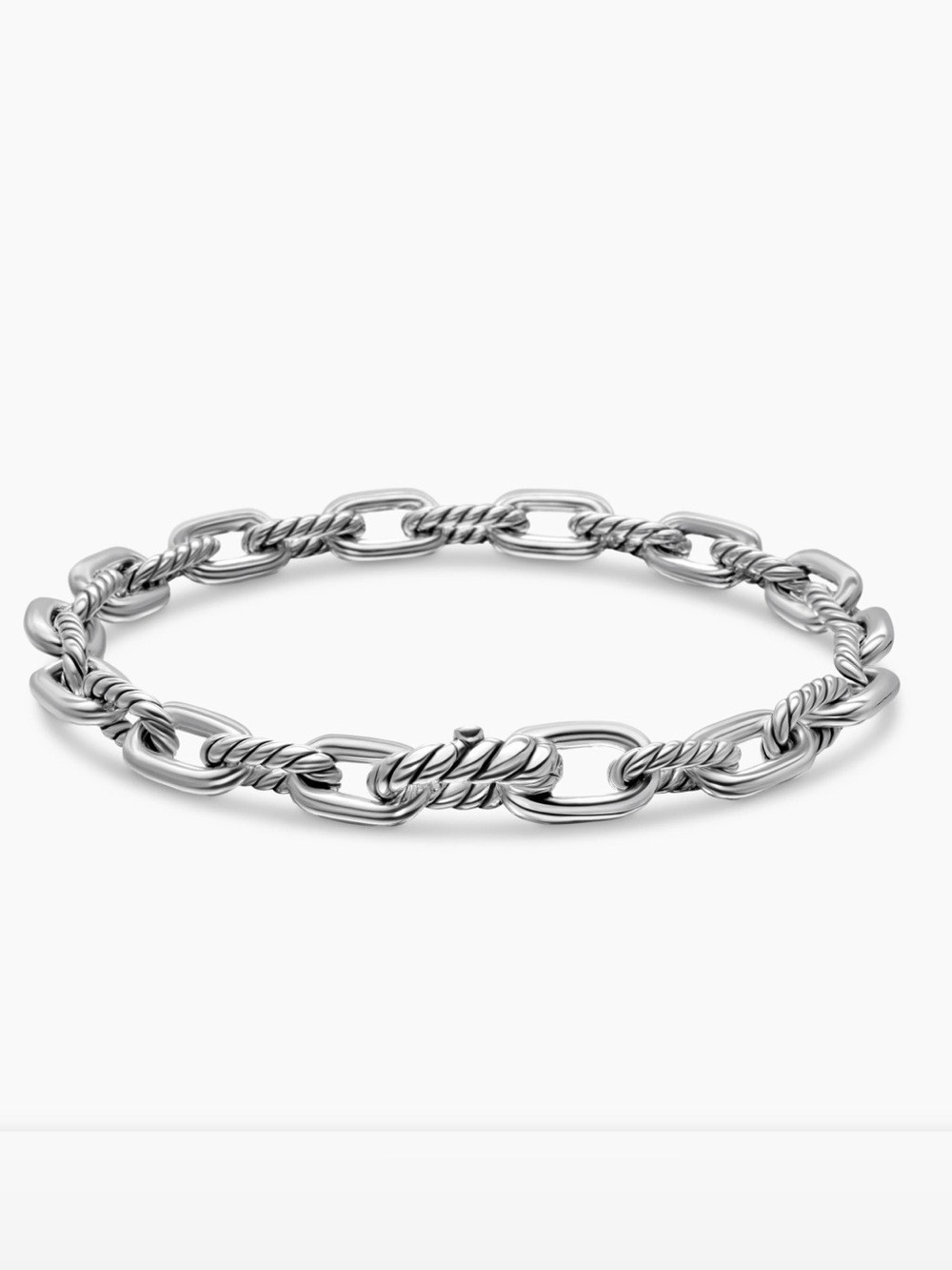 NWT AUTHENTIC David Yurman Madison 5.5mm Chain Bracelet - Size Small - Picture 2 of 12